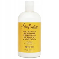 Szampony do włosów - Shea Moisture RAW Shea Butter Moisture Retention szampon, 1er Pack (1 X 384 ML) WJU-021 - miniaturka - grafika 1