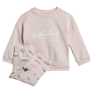adidas Unisex Kids Brand Love Infants Jogger Baby Jogger Baby Jogger - Odzież sportowa dziecięca - miniaturka - grafika 1