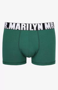 Marilyn bokserki męskie zielone Letters Boxer, Kolor zielony, Rozmiar M, Marilyn - Intymna - Majtki męskie - miniaturka - grafika 1