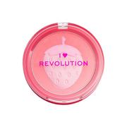 Róże do policzków - REVOLUTION MAKE UP I HEART MAKEUP Roz Fruity Blusher Strawberry SO_107913 - miniaturka - grafika 1