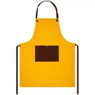 Fartuchy i rękawice kuchenne - Fartuch kuchenny Heda żółty, 70 x 85 cm - miniaturka - grafika 1