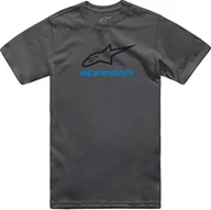 Koszulki męskie - Alpinestars T-shirt ALPINESTARS ALWAYS 2.0 CSF TEE, Charcoal/White/Blue Rozmiar: S - miniaturka - grafika 1