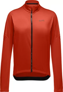 Koszulki rowerowe - GORE WEAR GORE WEAR C3 Termiczna bluza Mężczyźni, czerwony L 2021 Koszulki MTB i Downhill 100647AY0005 - grafika 1