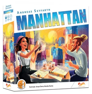 FoxGames Manhattan - Gry planszowe - miniaturka - grafika 1