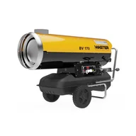 Ogrzewanie przenośne - Nagrzewnica olejowa z odprowadzeniem spalin Master BV 170 BIO Master Heaters - miniaturka - grafika 1