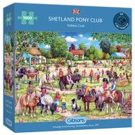 Puzzle - G3 Gibsons Puzzle 1000 Stadnina kuców szetlandzkich - miniaturka - grafika 1