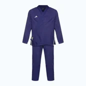 Kimona, stroje i obuwie - GI do brazylijskiego jiu-jitsu adidas Challenge 2.0 blue/grey - miniaturka - grafika 1