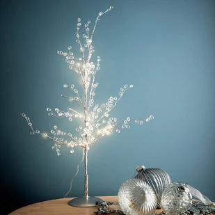 HOMLA SHINE Choinka z kryształkami LED 50 cm - Choinki - miniaturka - grafika 1