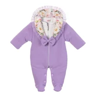 Pajacyki dla niemowląt - Pajac ocieplany Mirella 56 - miniaturka - grafika 1