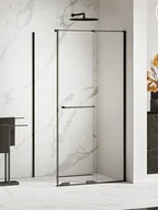 Kabiny prysznicowe - New Trendy Smart Black New Trendy czarna kabina prysznicowa prostokątna 120x120 cm EXK-6653 - miniaturka - grafika 1