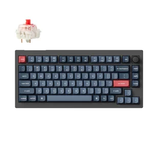 Keychron V1 MAX 75% Red Switch Black - Klawiatury - miniaturka - grafika 2