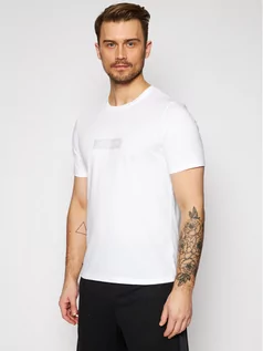 Koszulki męskie - Calvin Klein Performance T-Shirt Pw-S/S 00GMS1K142 Biały Regular Fit - grafika 1