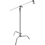Statywy i uchwyty do lamp - Statyw oświetleniowy typu C Kupo CS-30M 30" Master C-Stand With Sliding Leg kit - Silver - miniaturka - grafika 1