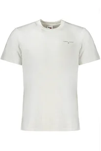 BIAŁY T-SHIRT MĘSKI Z KRÓTKIM RĘKAWEM TOMMY HILFIGER - Portfele - miniaturka - grafika 1