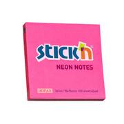 Szkolne artykuły papiernicze - STICKN Notes samoprzylepny ciemnoróżowy neonowy - miniaturka - grafika 1
