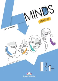 4 Minds B1+. Student's Book + kod DigiBook - Książki do nauki języka angielskiego - miniaturka - grafika 1