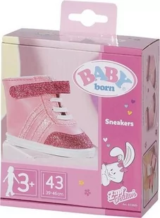 BABY BORN - SNEAKERSY RóżOWE 43CM - Lalki dla dziewczynek - miniaturka - grafika 1