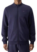Bluzy męskie - Bluza męska bejsbolówka 4F WMM00TSWSM1463 - granatowa L - miniaturka - grafika 1
