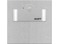 Oprawy, klosze i abażury - Oprawa schodowa LED z czujnikiem ALUMINIUM 2,4W CW 6500K TANGO Short PIR SKOFF - miniaturka - grafika 1
