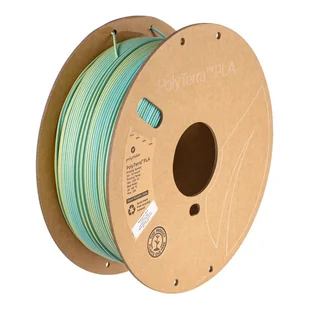 Filament Polymaker PolyTerra PLA Dual Chameleon 1,75 mm 1 kg - Teal-Yellow - Filamenty i akcesoria do drukarek 3D - miniaturka - grafika 1
