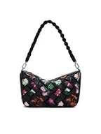 Torebki damskie - Desigual Torebka 25SAXPBQ Czarny - miniaturka - grafika 1