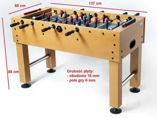 Stół do piłkarzyków Gamesson Midfielder Junior i S - akcesoria sportowe i turystyczne - Piłki dla dzieci - miniaturka - grafika 1