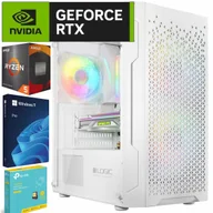 Zestawy komputerowe - KOMPUTER GAMINGOWY RTX 4060 l RYZEN 5 5600 l 1TB SSD l 32GB RAM WIN 11 PRO - miniaturka - grafika 1