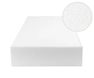 Prześcieradło Z Gumką 180X200 Frotte Biały - Prześcieradła - miniaturka - grafika 1