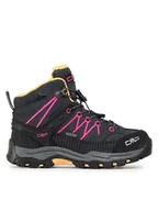 Buty trekkingowe dziecięce - CMP Trekkingi Kids Rigel Mid Trekking Shoe Wp 3Q12944 Szary - miniaturka - grafika 1