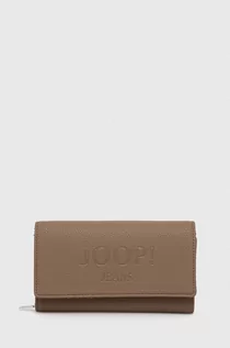 Portfele - Joop! portfel damski kolor brązowy - grafika 1