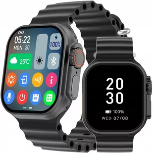 Smartwatch damski z funkcją rozmów ciśnienie puls polskie menu kardio - JG Smart IW8 - Smartwatch - miniaturka - grafika 1