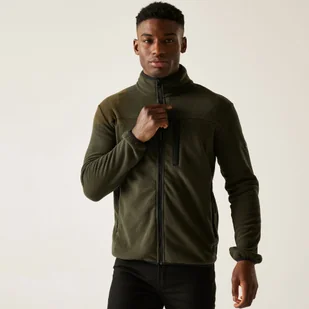 Regatta Polar męski rozsuwany Aidey Zielony, Rozmiar: 3XL - Bluzy męskie - miniaturka - grafika 1