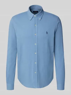 Koszula casualowa o kroju regular fit z kołnierzykiem typu button down - Koszule męskie - miniaturka - grafika 1
