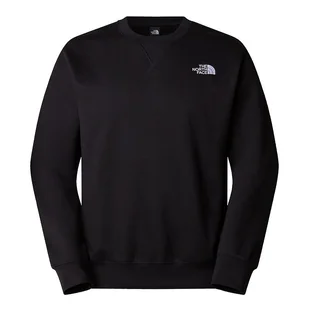 Bluza The North Face Essential Relaxed Crew 0A89ETJK31 - czarna - Bluzy sportowe męskie - miniaturka - grafika 1