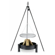 Ruszty - Farmcook Grill ogrodowy na trójnogu ruszt stal nierdzewna 60cm + palenisko ogrodowe Pan 38 70cm - miniaturka - grafika 1