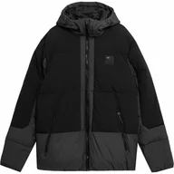 Kurtki i kamizelki sportowe męskie - Kurtka puchowa męska 4FAW23TDJAM244 4F - miniaturka - grafika 1