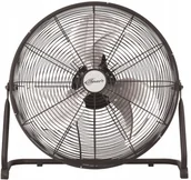 Wentylatory - Wentylator podłogowy VT-05 55 cm 150W CZARNY 3 biegi MOCNY CYRKULATOR - miniaturka - grafika 1