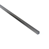 Inne materiały budowlane - Standers Ceownik aluminiowy 1m 8x8x1 mm srebrny - miniaturka - grafika 1