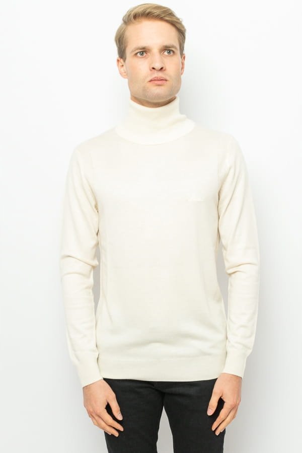 SWETER MĘSKI GUESS M2BR08 Z3142 KREMOWY - XXL