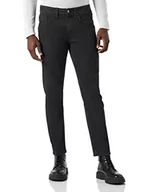Spodenki męskie - s.Oliver Męskie spodnie jeansowe długie, czarne, W33/L36, czarny, 33W / 36L - miniaturka - grafika 1