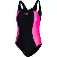 Stroje kąpielowe - Strój kąpielowy dziewczęcy LUNA czarny 134-158 Aqua Speed Rozmiar 152 cm - miniaturka - grafika 1