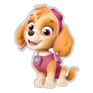 Naklejki na ścianę - Naklejka piankowa dla dzieci SKYE PSI PATROL - miniaturka - grafika 1