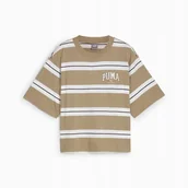 Koszulki i topy damskie - PUMA KOSZULKA SQUAD STRIPED 68153867 r XS - miniaturka - grafika 1