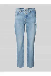 Jeansy krótkie o kroju boyfriend z efektem znoszenia model THEDA - Marc O'Polo - Spodnie damskie - miniaturka - grafika 1