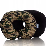 Akcesoria do fotelików - Poduszka podróżna dla dzieci rogal zagłówek moro z - miniaturka - grafika 1