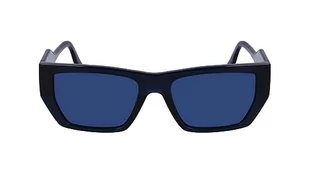 KARL LAGERFELD KL6123S okulary przeciwsłoneczne, ciemnoniebieskie, jeden rozmiar, Ciemnoniebieski, rozmiar uniwersalny - Okulary przeciwsłoneczne - miniaturka - grafika 1