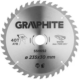Graphite Tarcza 55H692 - Tarcze do pił - miniaturka - grafika 1
