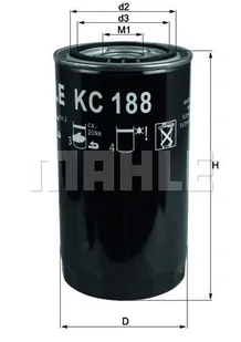 Filtr paliwa Mahle KC 188 - Filtry paliwa - miniaturka - grafika 1