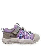 Buty dla dziewczynek - Keen Półbuty Newport H2Sho 1026206 Szary - miniaturka - grafika 1