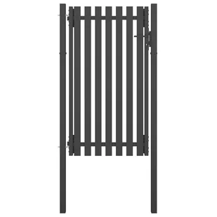 VidaXL Furtka ogrodzeniowa, stalowa, 1 x 2,25 m, antracytowa 146331         VidaXL - Akcesoria do ogrodzeń - miniaturka - grafika 1